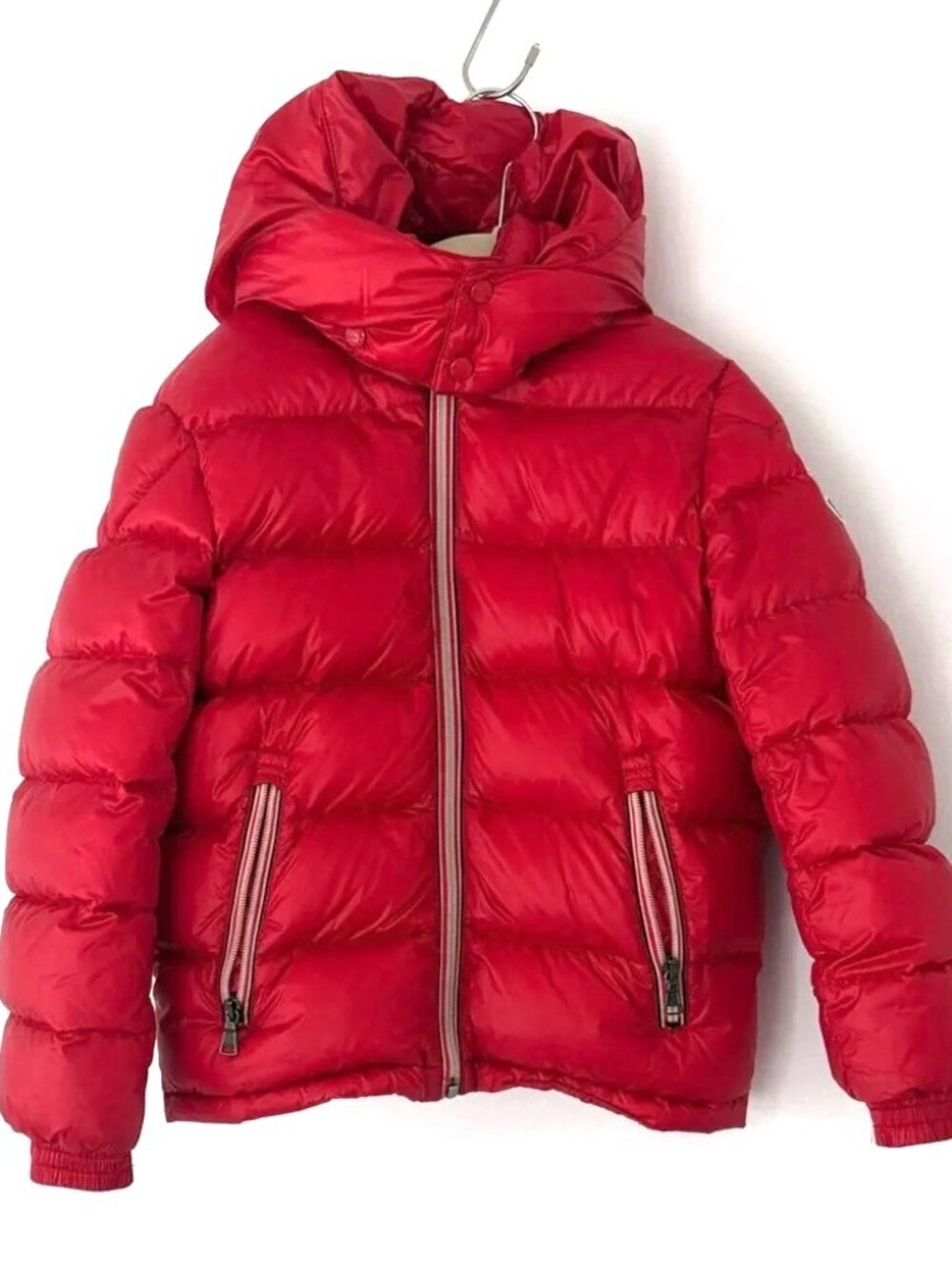Moncler Red Kids Puffer Jacket Size 5